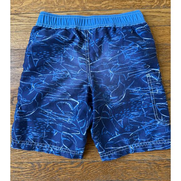 Hanna Andersson Boys' Shark Swim Trunks Size 5 - Picture 5 of 5